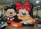 Grand saut gonflable de Disney rebondir la maison sautante gonflable de peinture numérique de souris de Mickey de maison de videur de minnie chaud de vente